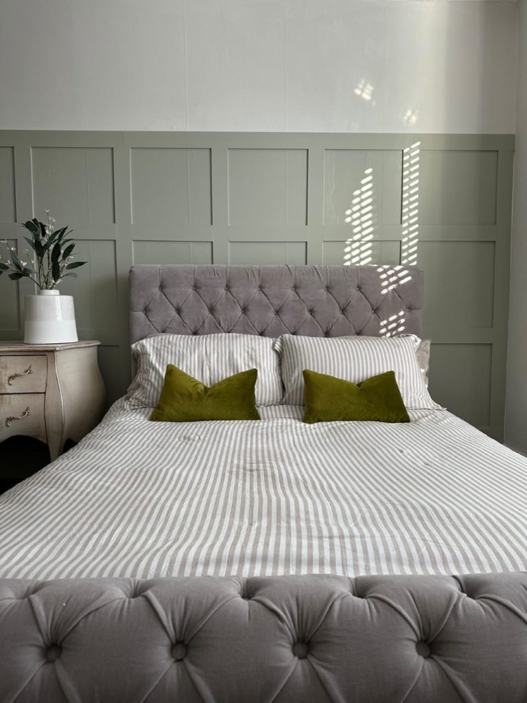 Headboard wall panelling