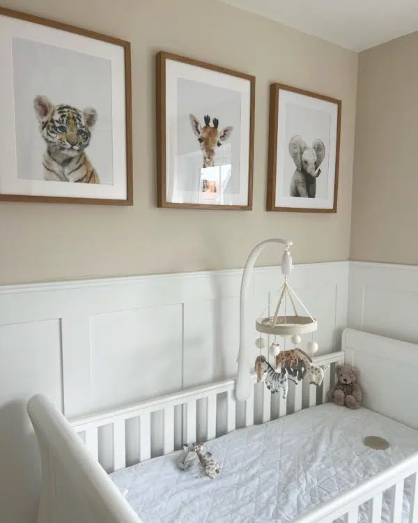 Baby room panelling