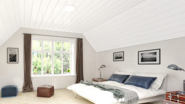 Shiplap ceiling panelling