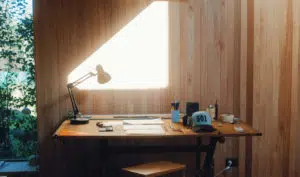 Wood Cladding Office