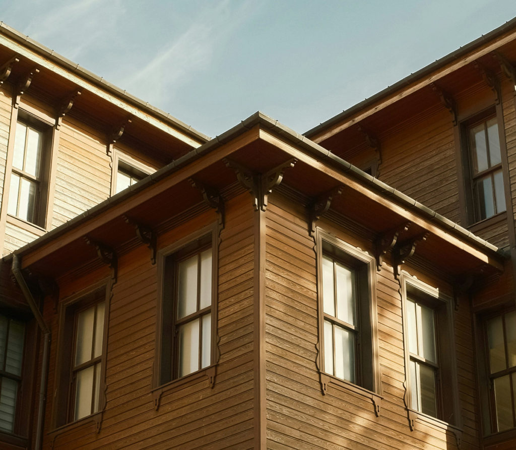 Wood cladding exterior