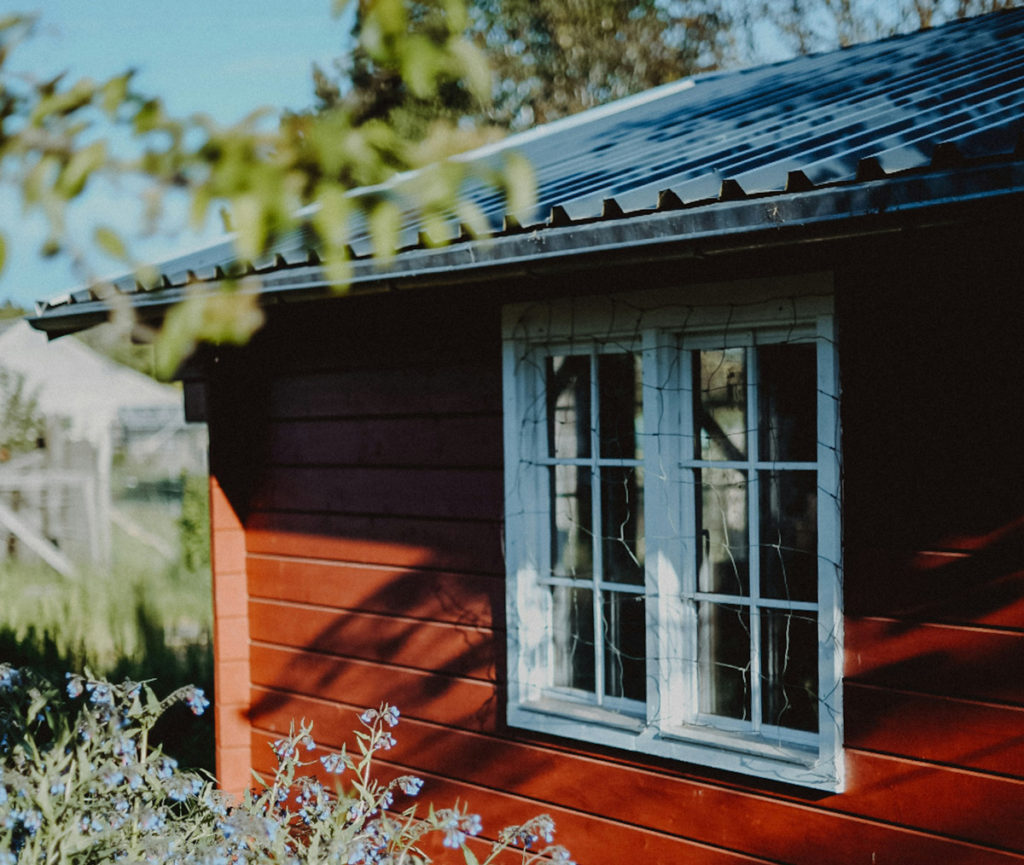 Wall Cladding Garden Shed